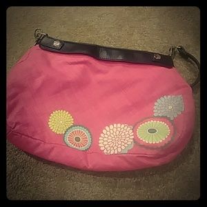 Thirty one skirt purse in bubble bloom